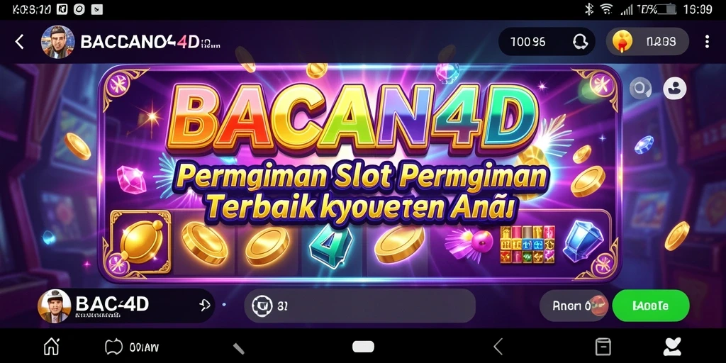 Tampilan gameplay menarik dari BACAN4D dengan berbagai slot.