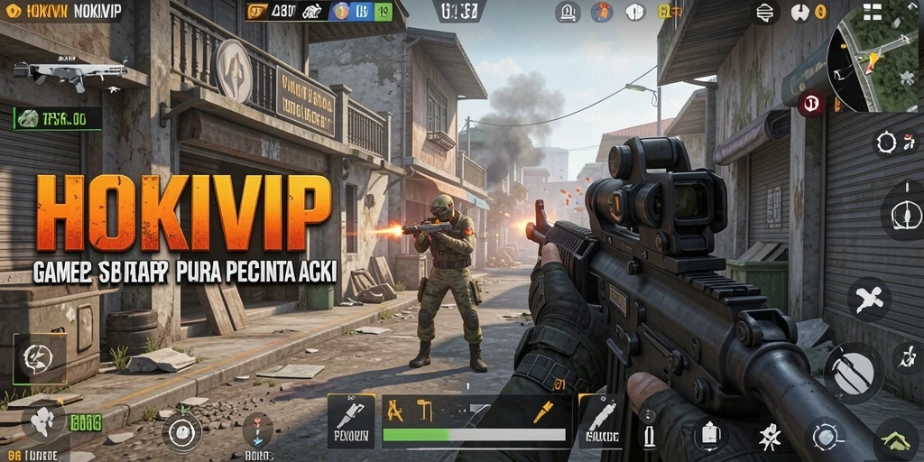 Tampilan gameplay HOKIVIP yang mendebarkan dan menegangkan.