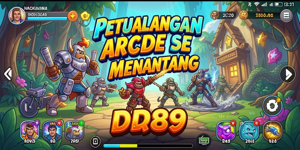 Tampilan gameplay menakjubkan dari IDR89 yang penuh aksi dan tantangan.