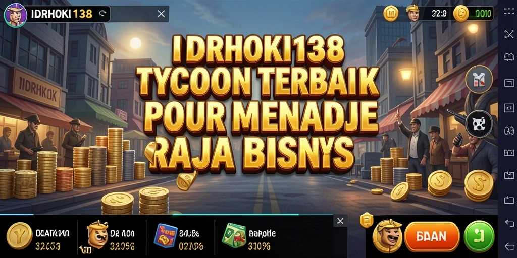 Tampilan utama gameplay IDRHOKI138 yang seru dan menantang.
