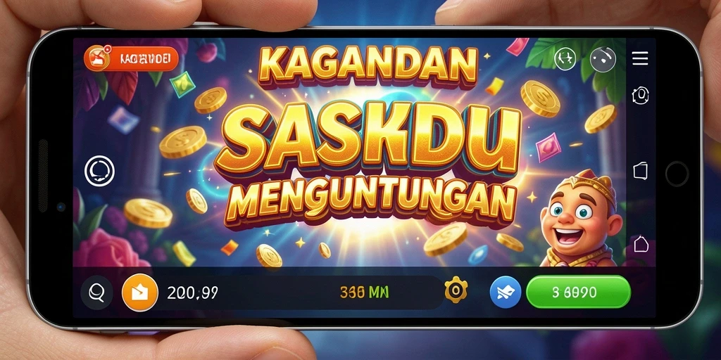 Screenshot gameplay KAGANDAN menampilkan keseruan bermain slot.