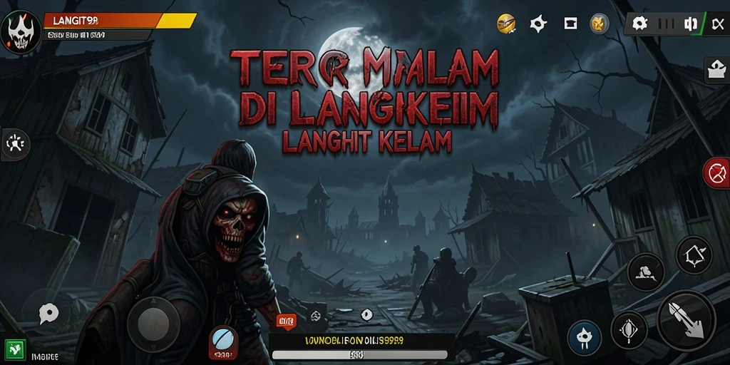 Gameplay menyeramkan di LANGIT99 dengan suasana yang mencekam.
