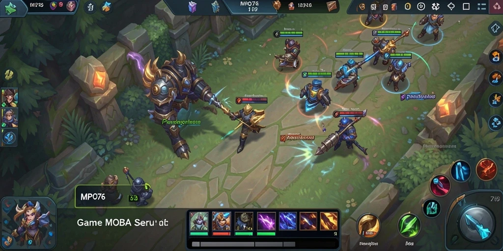 Tampilan gameplay menarik dan penuh aksi di MPO76.