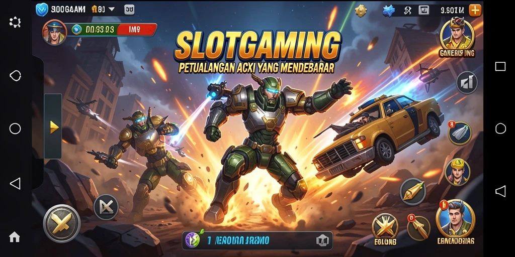 Gameplay seru SLOTGAMING dengan aksi mendebarkan.
